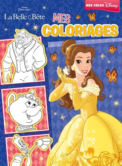 La Belle et la Bête : mes coloriages
