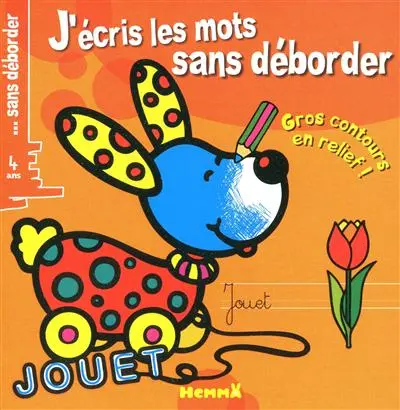 J'écris les mots sans déborder