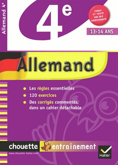 Allemand 4e, 13-14 ans : niveau A1+-A2 du CECR