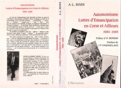 Autonomisme, luttes d'émancipation en Corse et ailleurs : 1984-1989, articles, chroniques, notes et entretiens