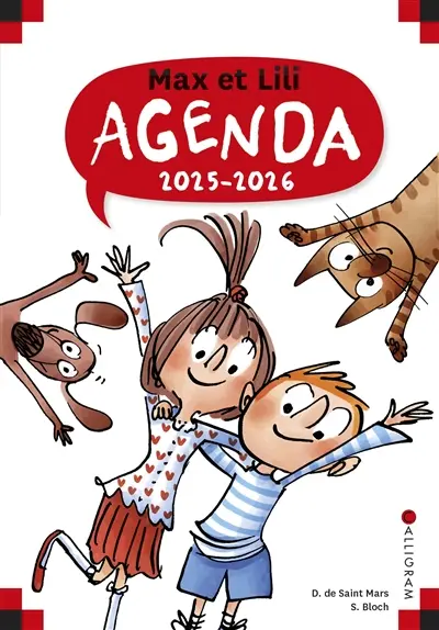 Max et Lili : agenda 2025-2026