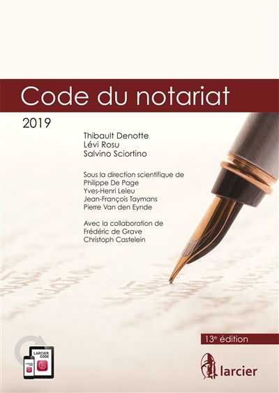 Code du notariat 2019