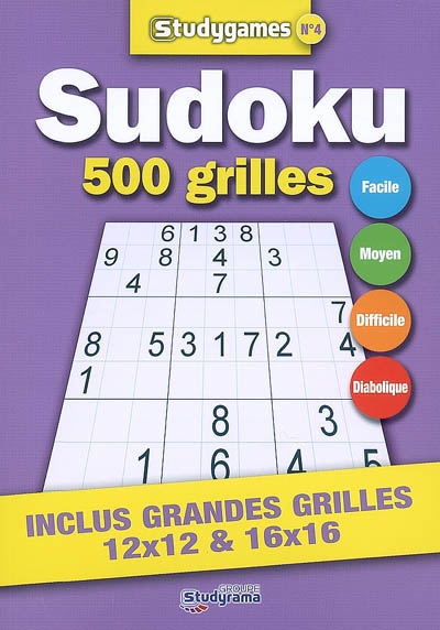 Sudoku : 500 grilles