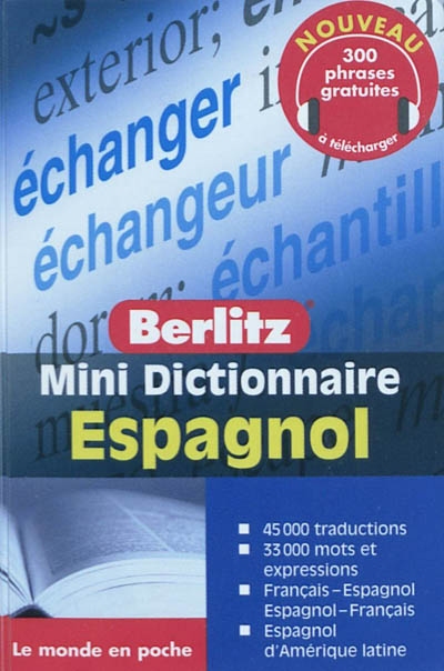 Mini dictionnaire espagnol : français-espagnol, espagnol-français