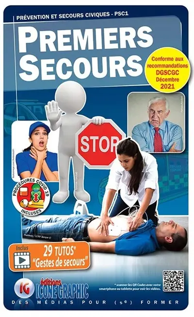 Premiers secours : prévention et secours civiques, PSC1
