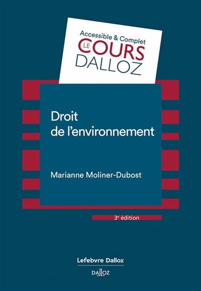 Droit de l'environnement : 2024