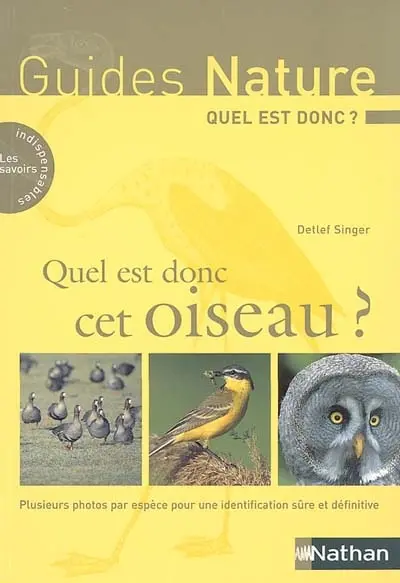 Quel est donc cet oiseau ?