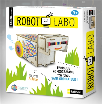 Robot labo : fabrique et programme ton robot sans ordinateur !