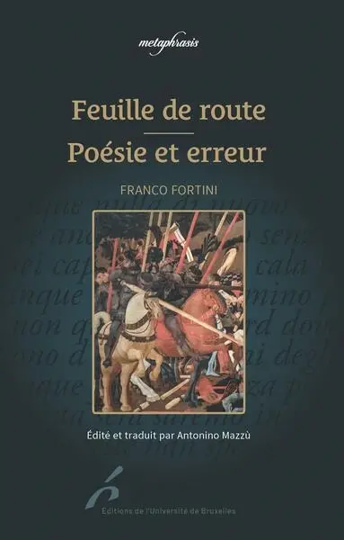 Feuille de route. Poésie et erreur