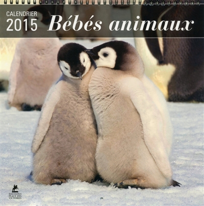 Bébés animaux : calendrier 2015