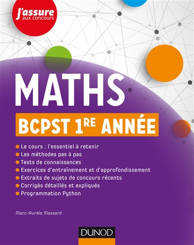 Maths BCPST 1re année