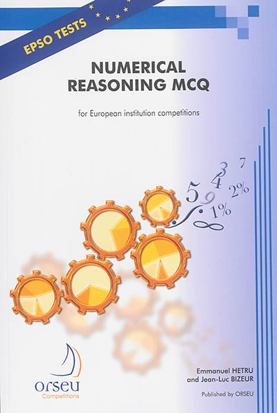 Numerical reasoning MCQ for european institution competitions