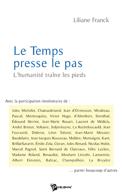 Le temps presse le pas