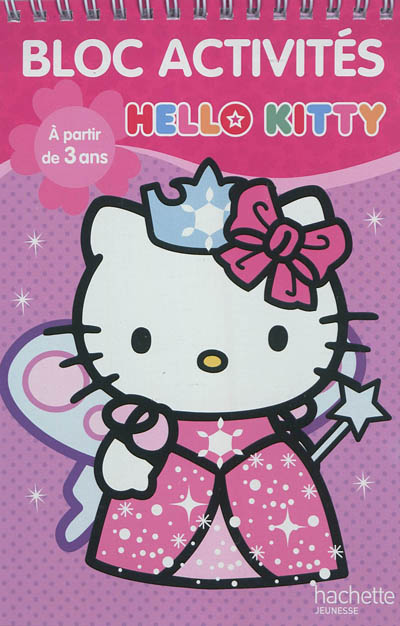 Bloc activités Hello Kitty, à partir de 3 ans