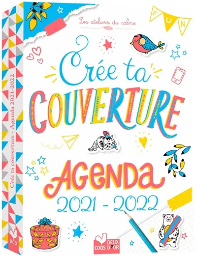 Crée ta couverture : agenda 2021-2022 Crée ta couverture : agenda 2021-2022