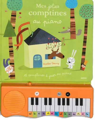Mes jolies comptines au piano : 15 comptines à jouer au piano