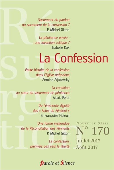 Résurrection, n° 170. La confession