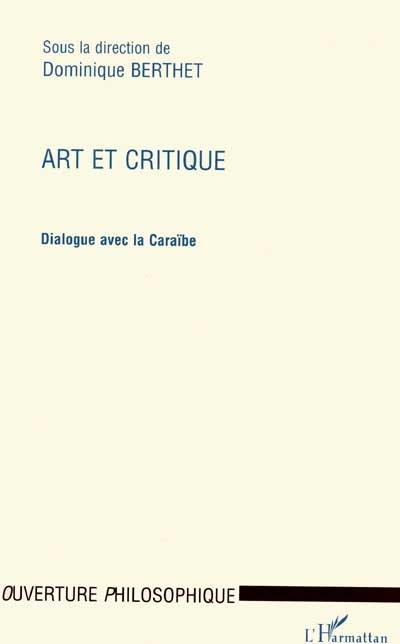 Art et critique : dialogue avec la Caraïbe
