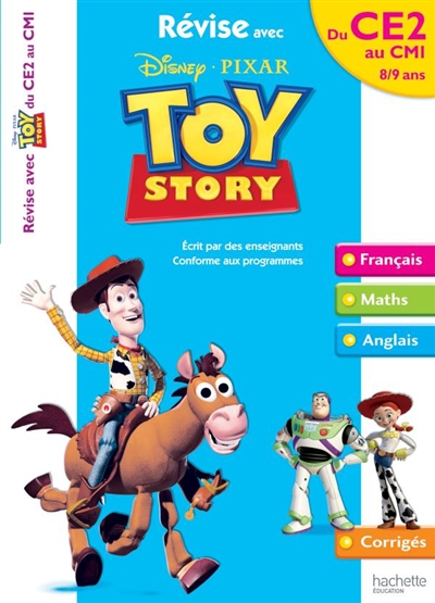 Révise avec Toy story du CE2 au CM1, 8-9 ans