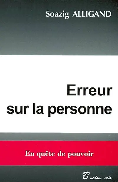 Erreur sur la personne