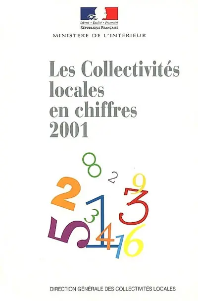 Les collectivités locales en chiffres, 2001