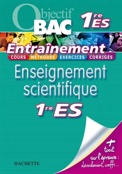 Enseignement scientifique 1re ES