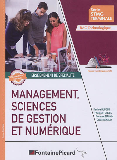 Management, sciences de gestion et numérique : série STMG terminale bac technologique : version détachable