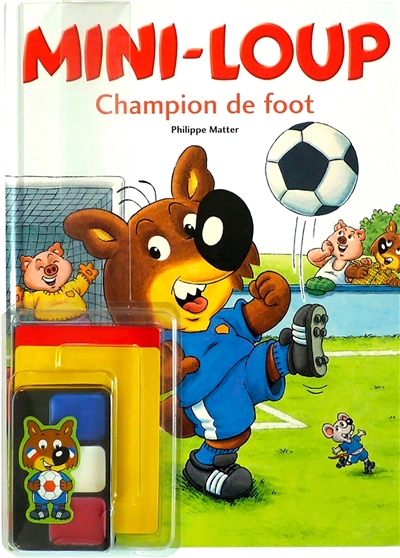 Mini-loup champion de foot