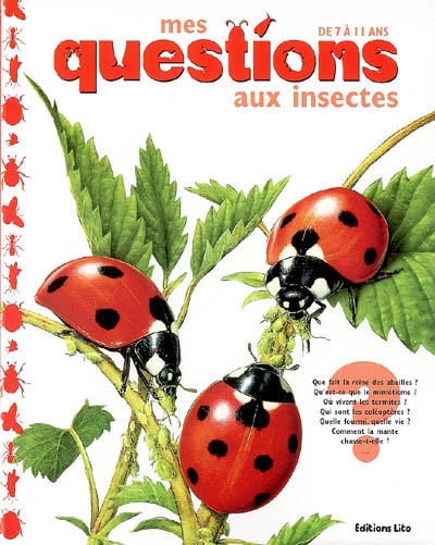 Mes questions aux insectes : de 7 à 11 ans