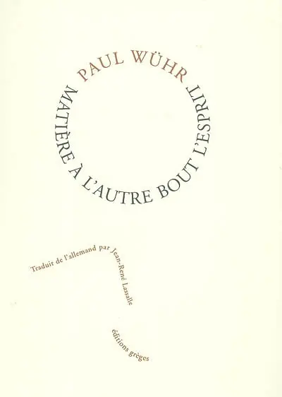 Matière à l'autre bout l'esprit