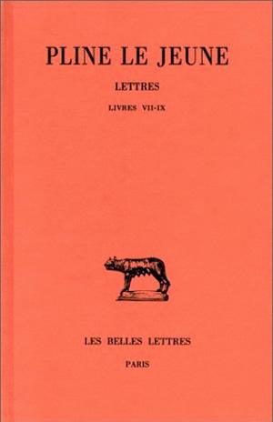 Lettres. Vol. 3. Livres VII-IX