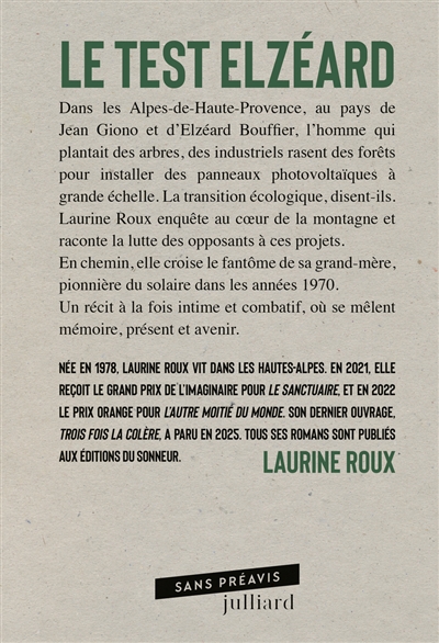 Le test Elzéard