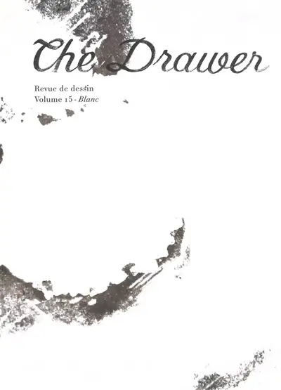 The drawer, n° 15. Blanc