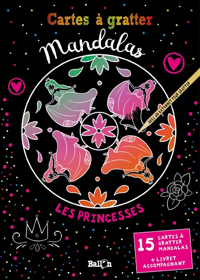 Mandalas : les princesses