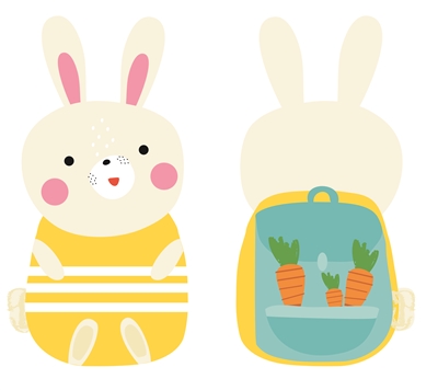 Lapin : mon livre-câlin