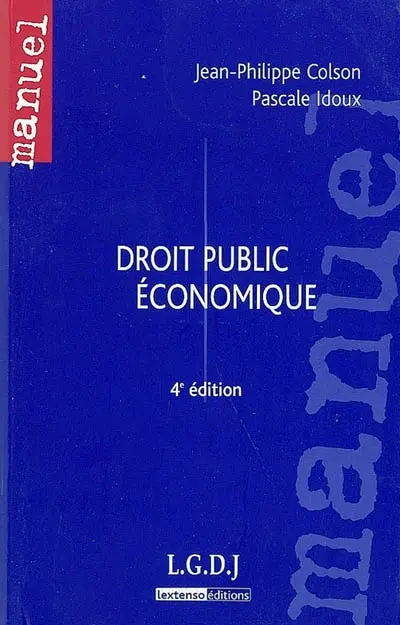 Droit public économique