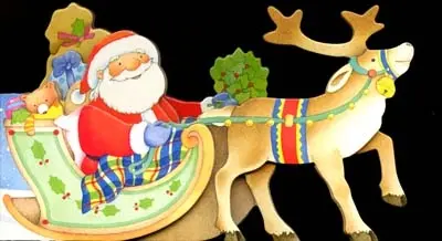 Le traîneau du Père Noël