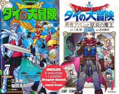Dragon Quest : pack The adventure of Daï tome 7 & Avan et le seigneur du mal tome 1