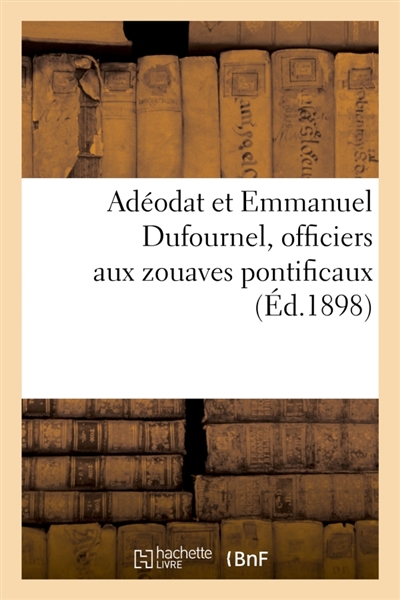 Adéodat et Emmanuel...