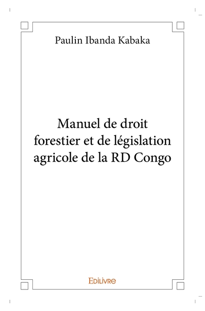 Manuel de droit forestier...