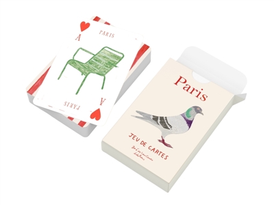 Jeu de cartes Paris, de Zoé...