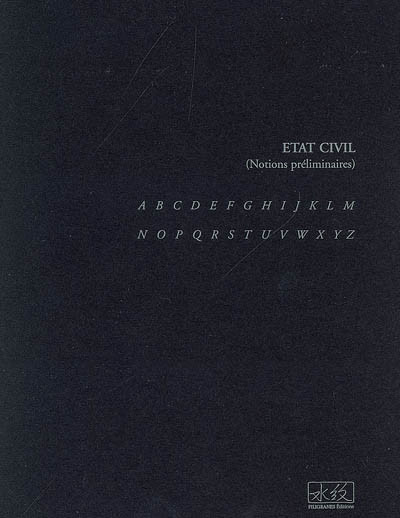 Etat civil : notions préliminaires. A