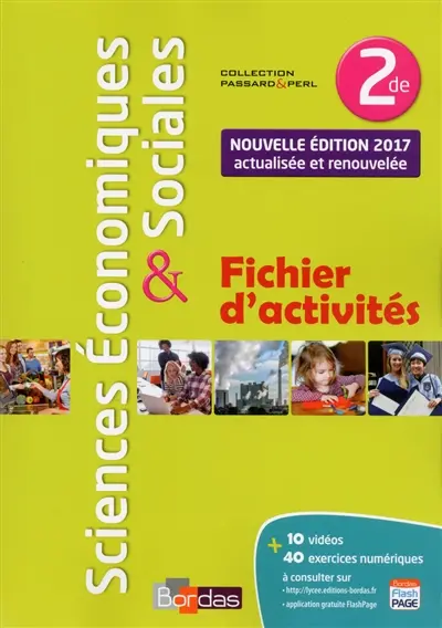 Sciences économiques & sociales 2de : fichier d'activités