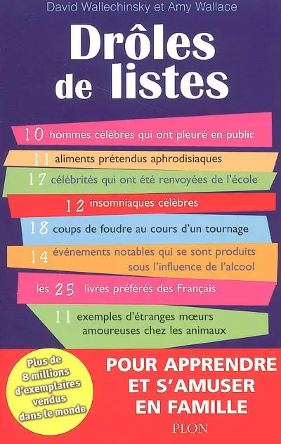 Drôles de listes