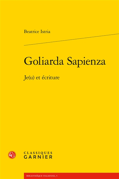 Goliarda Sapienza : Je(u)...