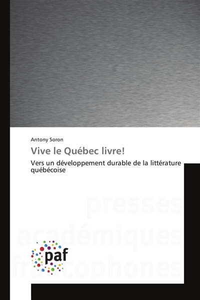 Vive le Québec livre !