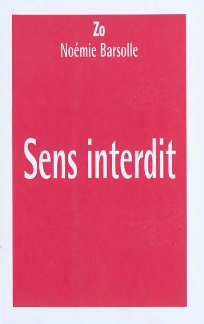 Sens interdit