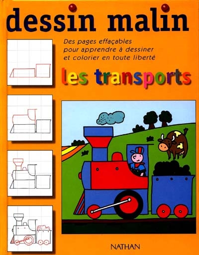 Dessin malin - les transports