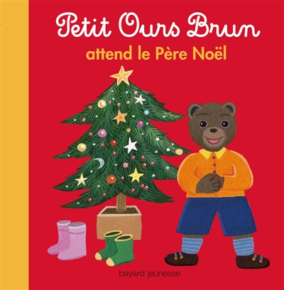 Petit Ours brun attend le Père Noël