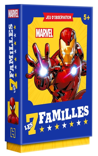 Marvel : les 7 familles : jeu d'observation